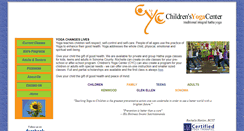 Desktop Screenshot of childrensyogacenter.com